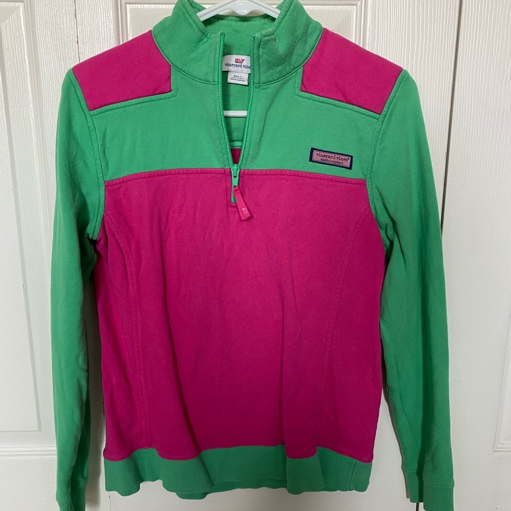Women’s Vineyard Vines Quarter Zip Pullover S